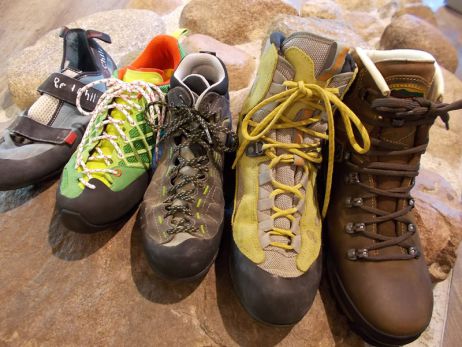 Faszination Via Ferrata: Teil 2 – Schuhe fürs Klettersteiggehen