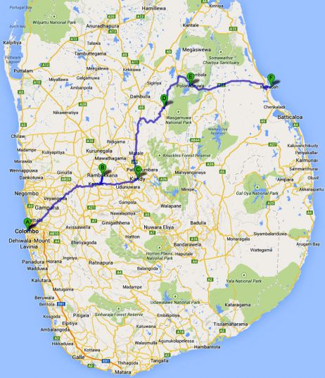 Vier Wochen Backpacking in Sri Lanka
