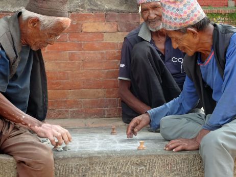 Volles Haus am Sonnabend – Bergführer Satish Man Pati lässt die Herzen höher schlagen