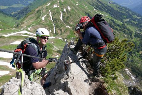 Testbericht: Wetterfester Alleskönner – Auf Klettersteigtour mit dem Gear Pack 40 von Ortlieb