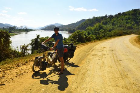 Mit dem Fahrrad durch Laos