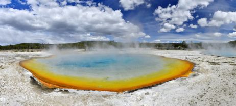 Heiße Quelle in Yellowstone