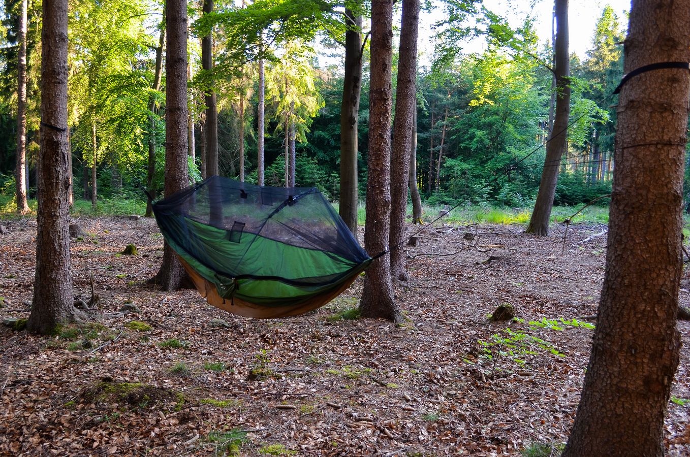 Testbericht: Mal so richtig abhängen! – im Wald schlafen mit dem  ultraleichten as Hängemattensetup