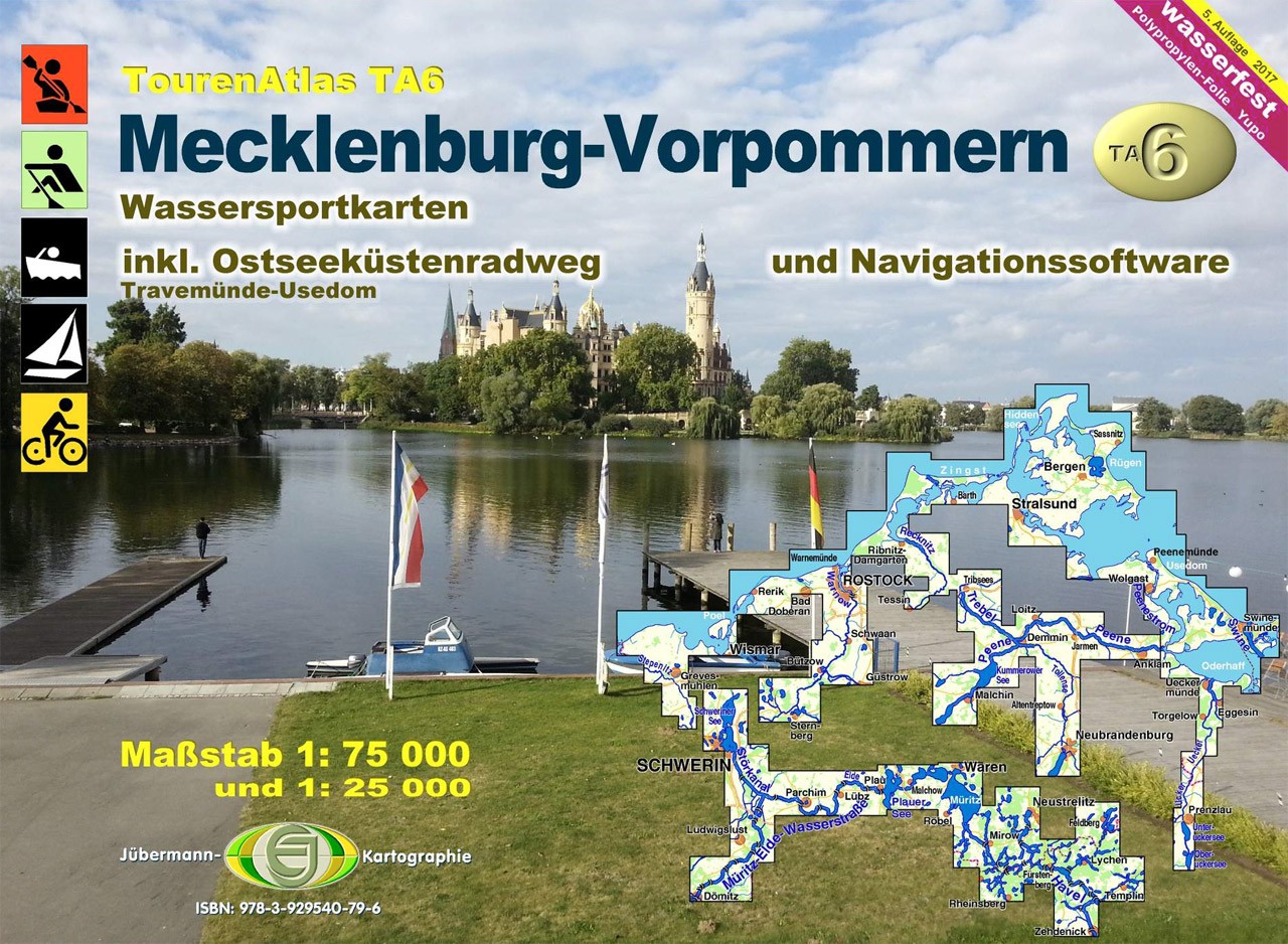 TourenAtlas Nr.6: Mecklenburg-Vorpommern
