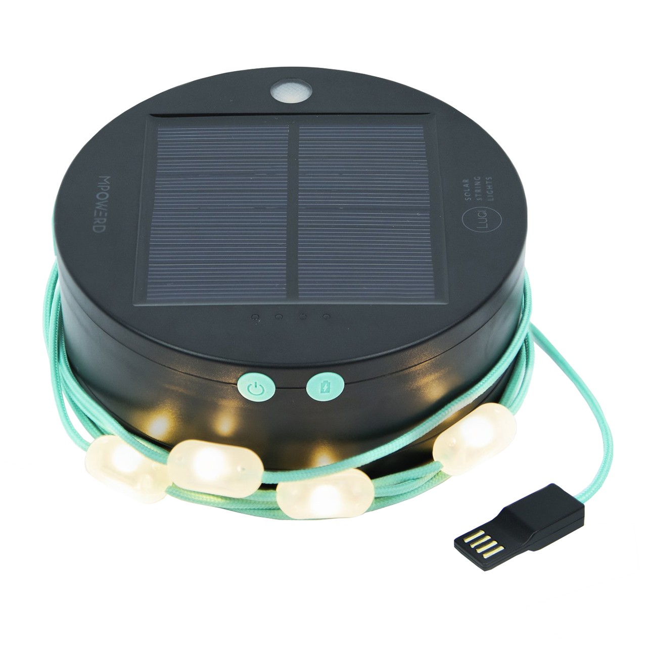 Solarlampe Luci String