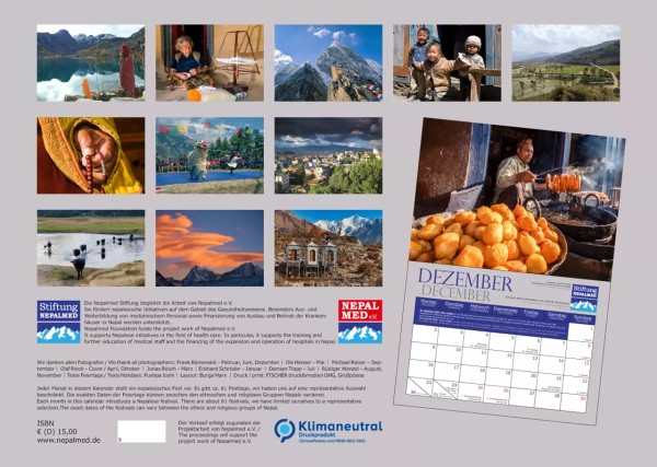 Kalender NepalMed Foto