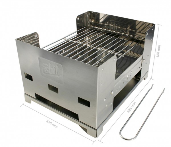 Grill Edelstahl BBQ-Box